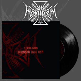 AD HOMINEM I Am God - You Are Nothing 7"EP BLACK [VINYL 7"]